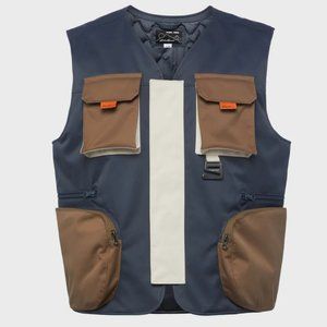 Homme Femme x Eddie Bauer Down Vest Washed Navy